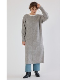 2WAYニットロングワンピース