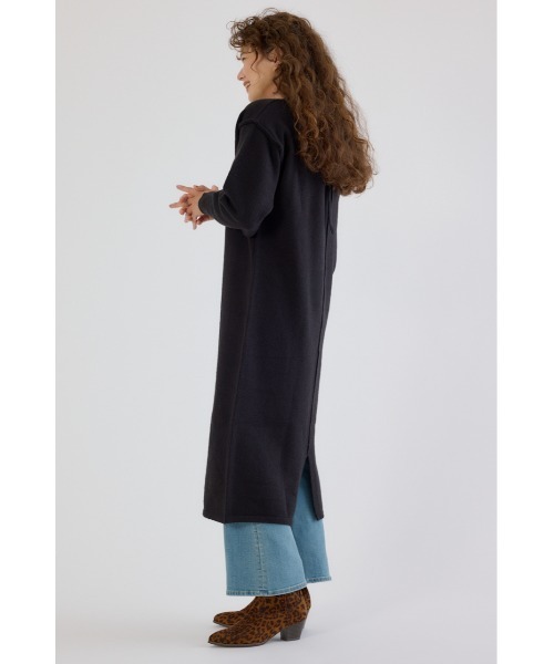 RODEO CROWNS WIDE BOWL（ロデオクラウンズワイドボウル）の「2WAYニットロングワンピース（ワンピース・レディース・ブラック/アイボリー/杢グレー・FREE）」の5枚目の写真