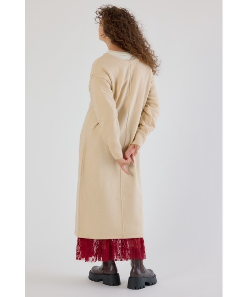 RODEO CROWNS WIDE BOWL（ロデオクラウンズワイドボウル）の「2WAYニットロングワンピース（ワンピース・レディース・ブラック/アイボリー/杢グレー・FREE）」の11枚目の写真