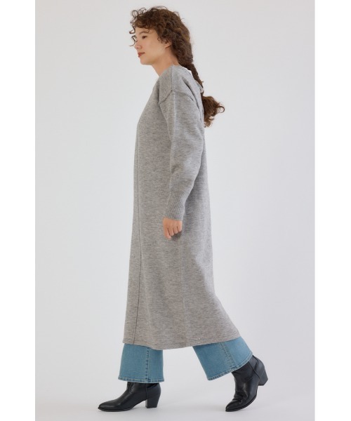 RODEO CROWNS WIDE BOWL（ロデオクラウンズワイドボウル）の「2WAYニットロングワンピース（ワンピース・レディース・ブラック/アイボリー/杢グレー・FREE）」の14枚目の写真