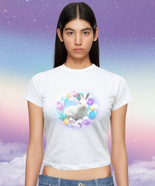 2113 STUDIO（イイルイルサムスタジオ）の「EP2 エアロクロップTシャツ5（Tシャツ/カットソー・レディース・その他・X-SMALL）」の2枚目の写真