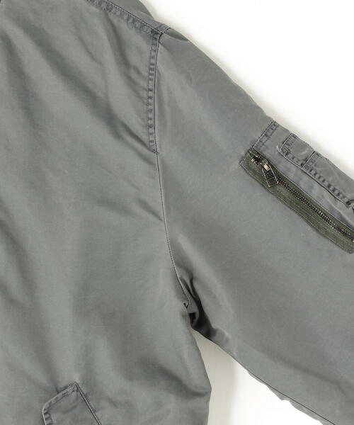 DANKE SCHON(ダンケシェーン)の「【WEB&DEPOT限定】DankeSchon/ダンケシェーン/NYLON MA-1(MA-1・メンズ・ブラック/オリーブ系・L/M/XL)」の9枚目の写真
