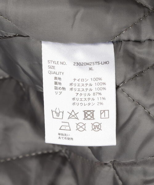 DANKE SCHON(ダンケシェーン)の「【WEB&DEPOT限定】DankeSchon/ダンケシェーン/NYLON MA-1(MA-1・メンズ・ブラック/オリーブ系・L/M/XL)」の15枚目の写真