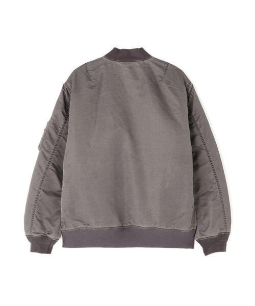 DANKE SCHON(ダンケシェーン)の「【WEB&DEPOT限定】DankeSchon/ダンケシェーン/NYLON MA-1(MA-1・メンズ・ブラック/オリーブ系・L/M/XL)」の3枚目の写真