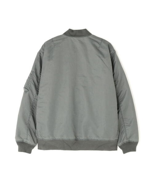 DANKE SCHON(ダンケシェーン)の「【WEB&DEPOT限定】DankeSchon/ダンケシェーン/NYLON MA-1(MA-1・メンズ・ブラック/オリーブ系・L/M/XL)」の4枚目の写真