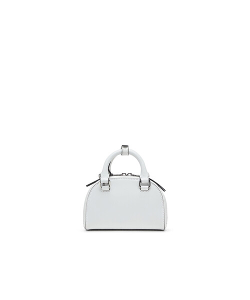 DIESEL(ディーゼル)の「ウィメンズ クロスボディバッグ XS 1DR DOME CROSSBODY XS(ショルダーバッグ・レディース・ブラック/ホワイト・UNI)」の7枚目の写真