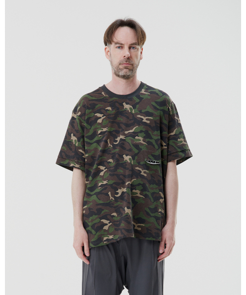 WHYSOCEREALZ(ワイソー シリアルズ)の「my house is too small Im angry T-shirt - military(Tシャツ/カットソー・メンズ・その他・MEDIUM/LARGE/X-LARGE)」の1枚目の写真
