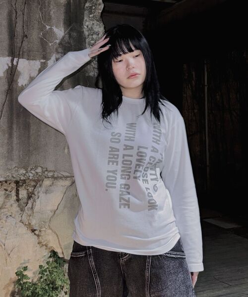 COSO(コソ)の「ウィズコソ ロングスリーブ 長袖(ホワイト)(Tシャツ/カットソー・レディース・ホワイト・MEDIUM/LARGE)」の19枚目の写真