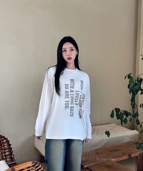 COSO(コソ)の「ウィズコソ ロングスリーブ 長袖(ホワイト)(Tシャツ/カットソー・レディース・ホワイト・MEDIUM/LARGE)」の13枚目の写真