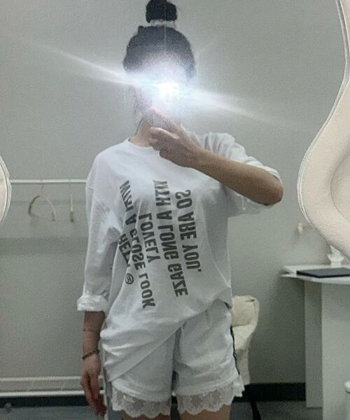 COSO(コソ)の「ウィズコソ ロングスリーブ 長袖(ホワイト)(Tシャツ/カットソー・レディース・ホワイト・MEDIUM/LARGE)」の4枚目の写真
