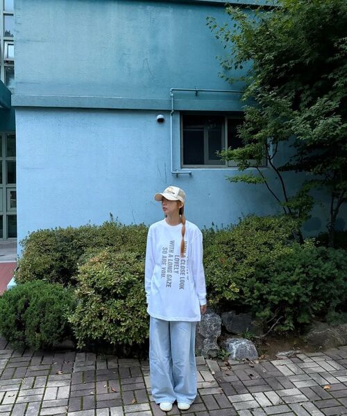 COSO(コソ)の「ウィズコソ ロングスリーブ 長袖(ホワイト)(Tシャツ/カットソー・レディース・ホワイト・MEDIUM/LARGE)」の5枚目の写真