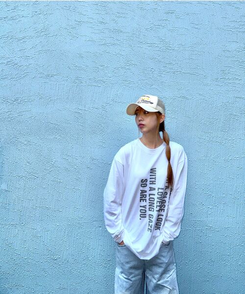COSO(コソ)の「ウィズコソ ロングスリーブ 長袖(ホワイト)(Tシャツ/カットソー・レディース・ホワイト・MEDIUM/LARGE)」の8枚目の写真