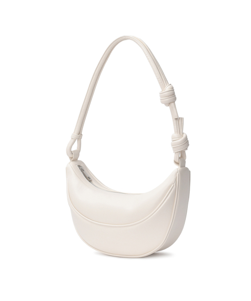 4OUR B(サビ)の「Bent Rope Bag Ivory(メッセンジャーバッグ・レディース・アイボリー・FREE)」の1枚目の写真