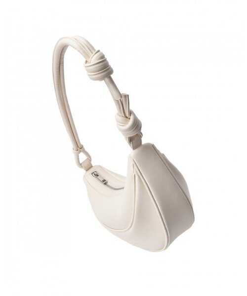 4OUR B(サビ)の「Bent Rope Bag Ivory(メッセンジャーバッグ・レディース・アイボリー・FREE)」の2枚目の写真