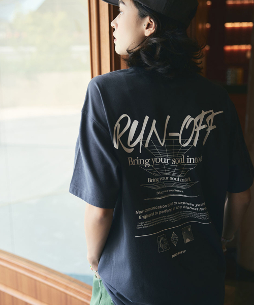 CORALIAN(コラリアン)の「プレーンメッシュ綿Tシャツチャコール(Tシャツ/カットソー・レディース・その他・S/M/L/XL/XS/3XL)」の4枚目の写真