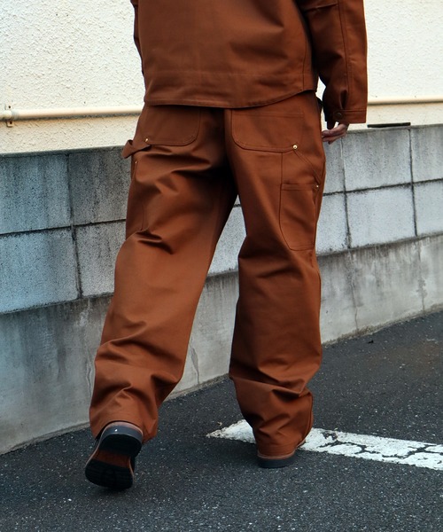 HOUSTON（ヒューストン）の「【HOUSTON/ヒューストン】DUCK DOUBLE KNEE PAINTER PANTS/ダックダブルニーペインターパンツ（その他パンツ・メンズ・ブラック/オリーブ/ブラウン・30/32/34/36）」の6枚目の写真