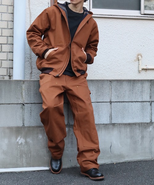 HOUSTON（ヒューストン）の「【HOUSTON/ヒューストン】DUCK DOUBLE KNEE PAINTER PANTS/ダックダブルニーペインターパンツ（その他パンツ・メンズ・ブラック/オリーブ/ブラウン・30/32/34/36）」の8枚目の写真