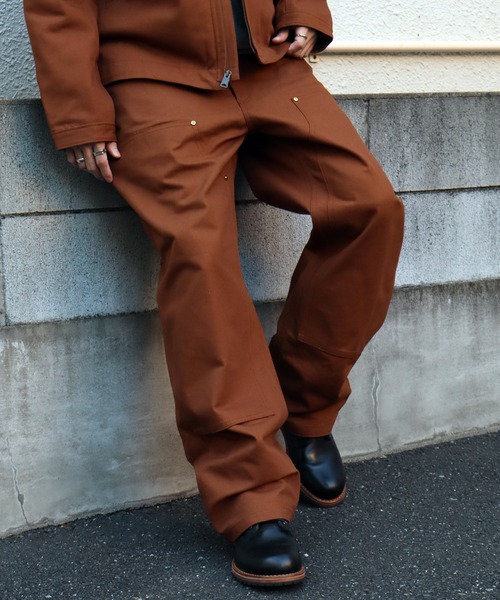 HOUSTON（ヒューストン）の「【HOUSTON/ヒューストン】DUCK DOUBLE KNEE PAINTER PANTS/ダックダブルニーペインターパンツ（その他パンツ・メンズ・ブラック/オリーブ/ブラウン・30/32/34/36）」の16枚目の写真