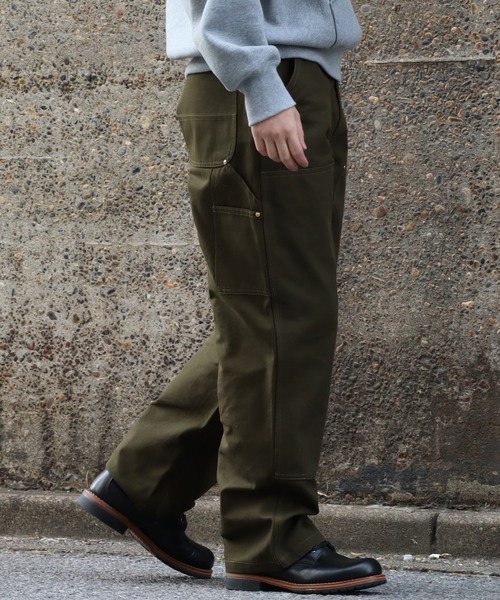 HOUSTON（ヒューストン）の「【HOUSTON/ヒューストン】DUCK DOUBLE KNEE PAINTER PANTS/ダックダブルニーペインターパンツ（その他パンツ・メンズ・ブラック/オリーブ/ブラウン・30/32/34/36）」の18枚目の写真