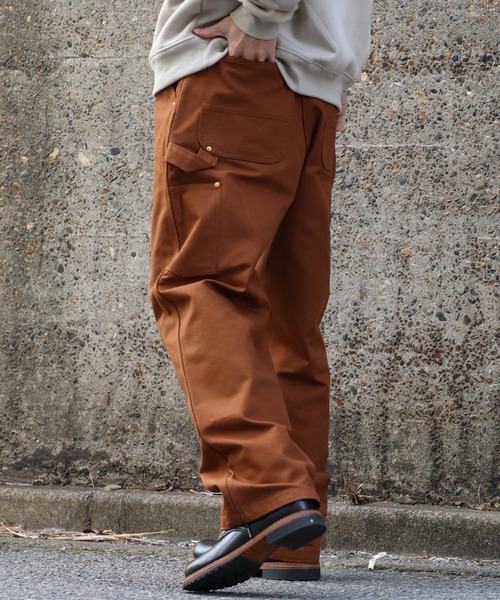 HOUSTON（ヒューストン）の「【HOUSTON/ヒューストン】DUCK DOUBLE KNEE PAINTER PANTS/ダックダブルニーペインターパンツ（その他パンツ・メンズ・ブラック/オリーブ/ブラウン・30/32/34/36）」の12枚目の写真