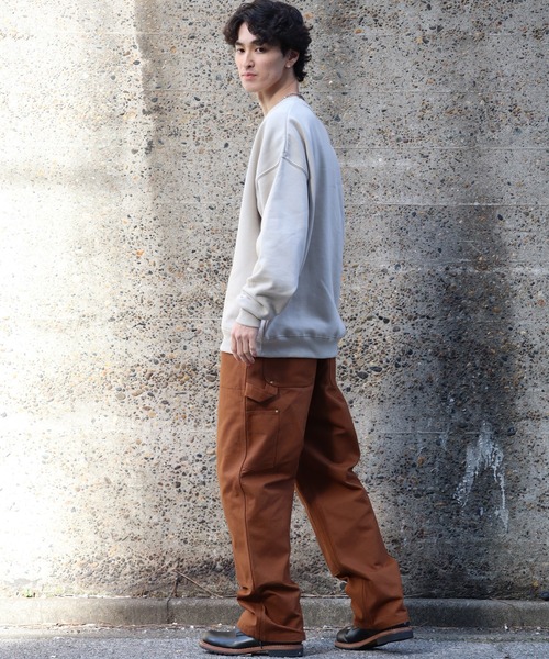 HOUSTON（ヒューストン）の「【HOUSTON/ヒューストン】DUCK DOUBLE KNEE PAINTER PANTS/ダックダブルニーペインターパンツ（その他パンツ・メンズ・ブラック/オリーブ/ブラウン・30/32/34/36）」の14枚目の写真