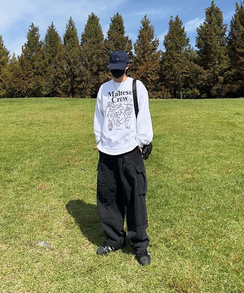 WaiKei(ワイケイ)の「マルチーズクルーライングラフィックスウェットメランジホワイト(スウェット・レディース・その他・3)」の13枚目の写真