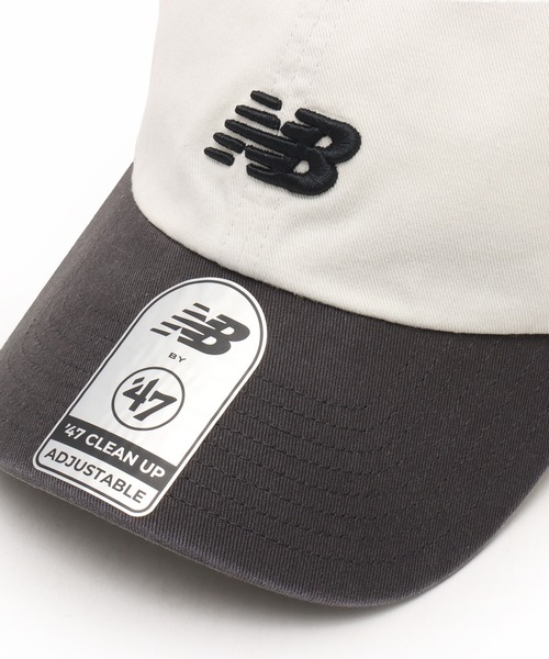 NEW BALANCE(ニューバランス)の「New Balance 47 Clean Up Canvas 2 Tone / ニューバランス 47 クリーンアップキャンバス2トーン(キャップ・メンズ・ホワイト/グリーン・ONE SIZE)」の14枚目の写真