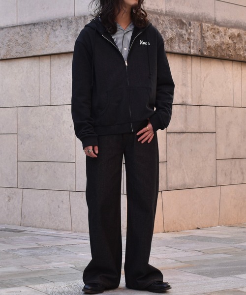 Noen(ノエン)の「カレッジロゴジップフーディー(パーカー・メンズ・ネイビー/ブラック・LARGE/MEDIUM)」の10枚目の写真