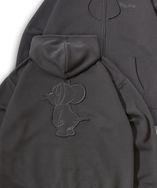 マルシィ 刺繍アップリケフルジップパーカー 新品未開封 刺繍