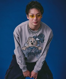 【GALFY/ガルフィー】ファイヤーピカピカスウェット
