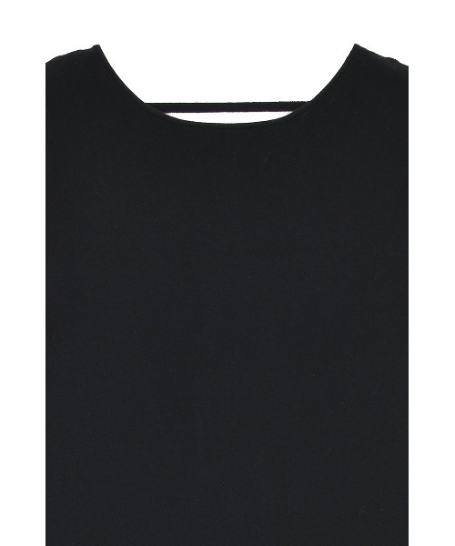 ワンピース CLANEW FACE POWER SHOULDER KNIT ONEPIECE W FACE POWER SHOULDER KNIT ONEPIECE｜DRESS(ドレス)｜CLANE OFFICIAL