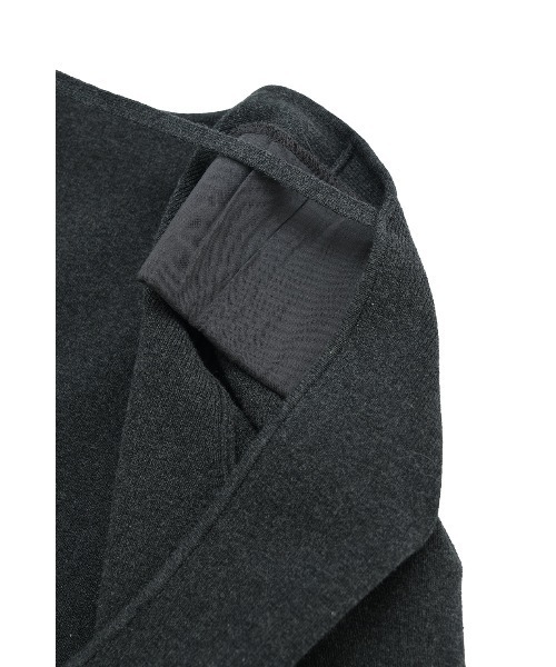 ワンピース CLANEW FACE POWER SHOULDER KNIT ONEPIECE W FACE POWER SHOULDER KNIT ONEPIECE（ワンピース）｜CLANE（クラネ