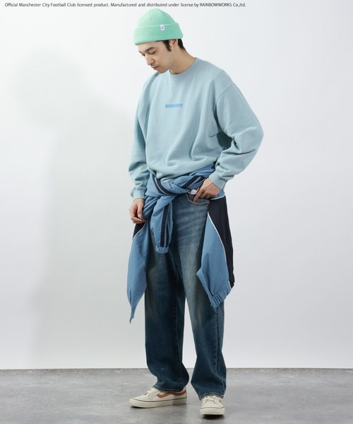 BAYFLOW(ベイフロー)の「【マンチェスター・シティFC】ロゴプリントスウェット(スウェット・メンズ・ブルー/イエロー/チャコール・LARGE/MEDIUM)」の18枚目の写真