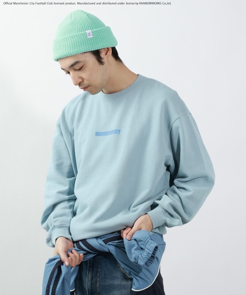 BAYFLOW(ベイフロー)の「【マンチェスター・シティFC】ロゴプリントスウェット(スウェット・メンズ・ブルー/イエロー/チャコール・LARGE/MEDIUM)」の8枚目の写真