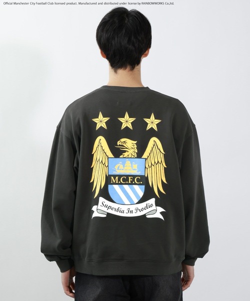 BAYFLOW(ベイフロー)の「【マンチェスター・シティFC】ロゴプリントスウェット(スウェット・メンズ・ブルー/イエロー/チャコール・LARGE/MEDIUM)」の13枚目の写真