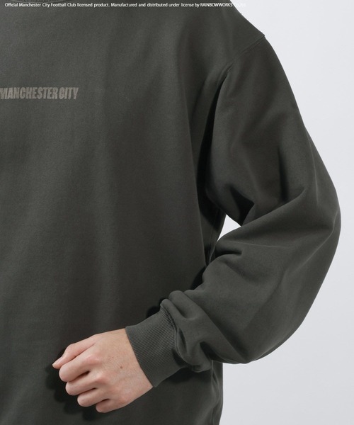 BAYFLOW(ベイフロー)の「【マンチェスター・シティFC】ロゴプリントスウェット(スウェット・メンズ・ブルー/イエロー/チャコール・LARGE/MEDIUM)」の5枚目の写真