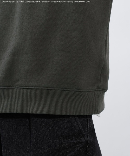 BAYFLOW(ベイフロー)の「【マンチェスター・シティFC】ロゴプリントスウェット(スウェット・メンズ・ブルー/イエロー/チャコール・LARGE/MEDIUM)」の6枚目の写真
