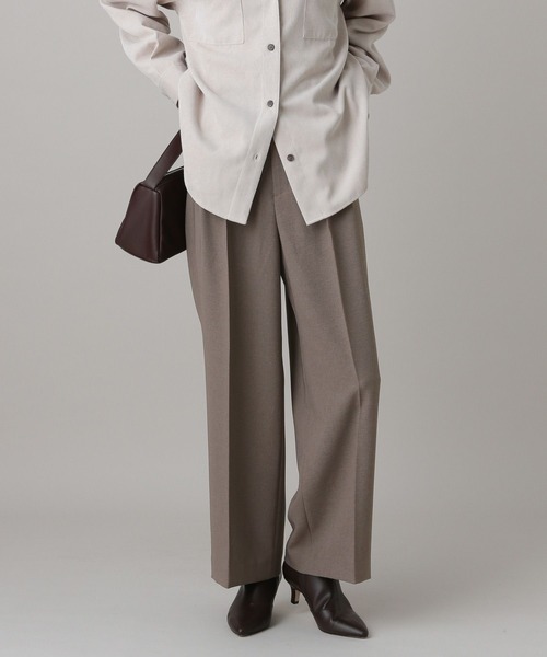 GLOBAL WORK(グローバルワーク)の「MATINEE LINE/ライトミックス/ワイドパンツ/625010(その他パンツ・レディース・モカ/ライトグレー/ダークブルー・MEDIUM/LARGE/SMALL)」の13枚目の写真