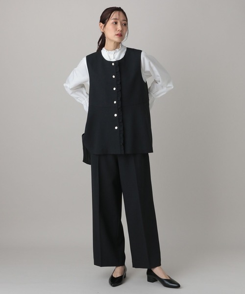 GLOBAL WORK(グローバルワーク)の「MATINEE LINE/ライトミックス/ワイドパンツ/625010(その他パンツ・レディース・モカ/ライトグレー/ダークブルー・MEDIUM/LARGE/SMALL)」の16枚目の写真