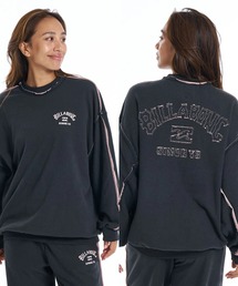 BILLABONG ウィメンズ CONTRAST BIG LOOSE トレーナー 【2026年春夏モデル】/スウェットトレーナー(セットアップ対応可能)