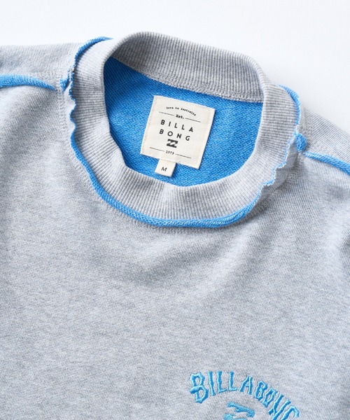 BILLABONG(ビラボン)の「BILLABONG ウィメンズ CONTRAST BIG LOOSE トレーナー 【2026年春夏モデル】/スウェットトレーナー(セットアップ対応可能)(スウェット・レディース・グレー/ブラック・MEDIUM)」の12枚目の写真