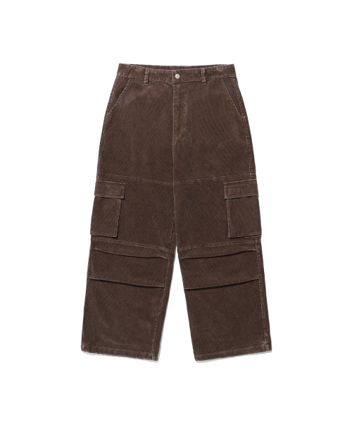 ISTKUNST(イストクンスト)の「WASHED CORDUROY CARGO PANTS_BROWN(IK2EFMPA11A)(その他パンツ・レディース・ブラウン・S/M/L)」の1枚目の写真