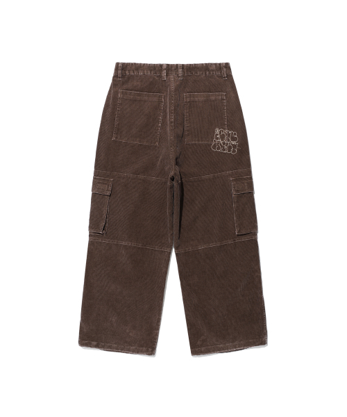 ISTKUNST(イストクンスト)の「WASHED CORDUROY CARGO PANTS_BROWN(IK2EFMPA11A)(その他パンツ・レディース・ブラウン・S/M/L)」の2枚目の写真