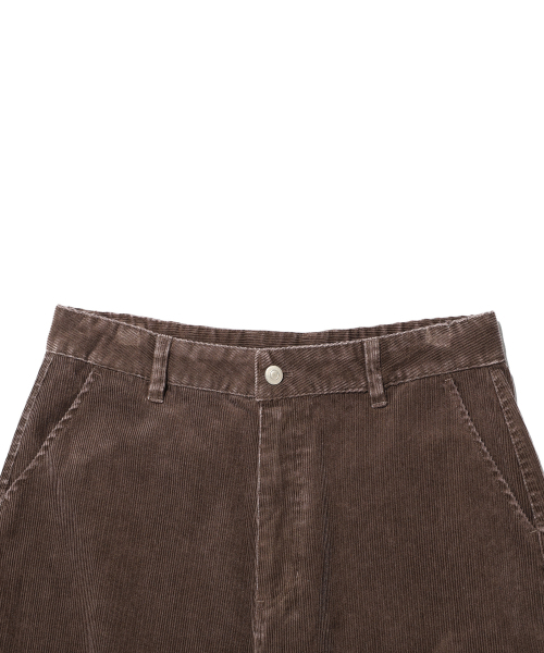 ISTKUNST(イストクンスト)の「WASHED CORDUROY CARGO PANTS_BROWN(IK2EFMPA11A)(その他パンツ・レディース・ブラウン・S/M/L)」の3枚目の写真