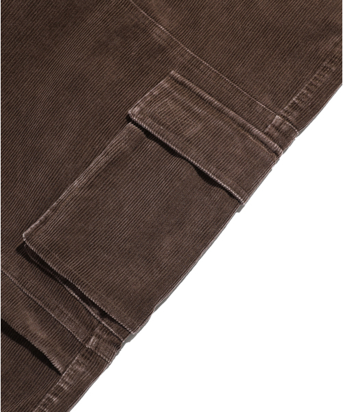 ISTKUNST(イストクンスト)の「WASHED CORDUROY CARGO PANTS_BROWN(IK2EFMPA11A)(その他パンツ・レディース・ブラウン・S/M/L)」の5枚目の写真