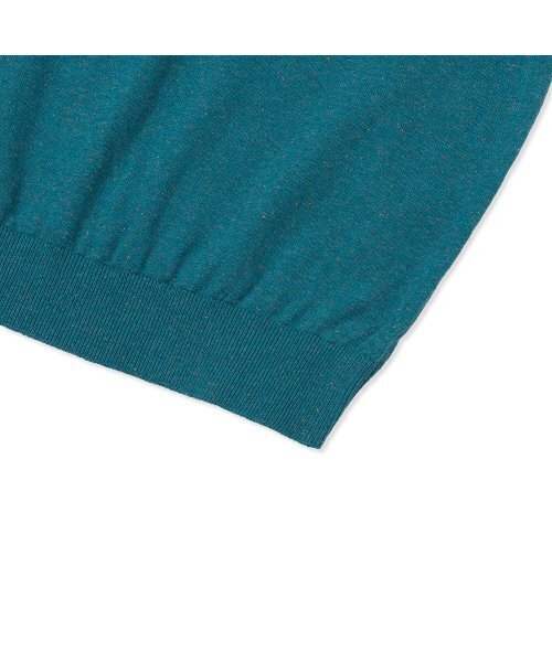 PRODESHIRT(プロデシャツ)の「ヴィンテージソフトリネンオープンカラー ニット(エメラルド)(ニット/セーター・メンズ・その他・M/L/XL)」の4枚目の写真