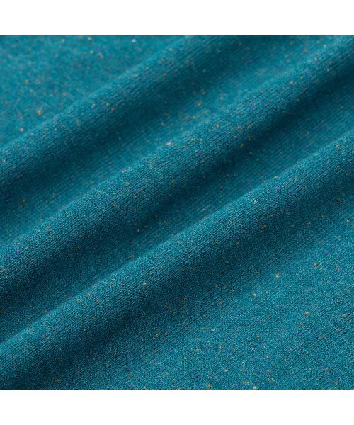 PRODESHIRT(プロデシャツ)の「ヴィンテージソフトリネンオープンカラー ニット(エメラルド)(ニット/セーター・メンズ・その他・M/L/XL)」の5枚目の写真