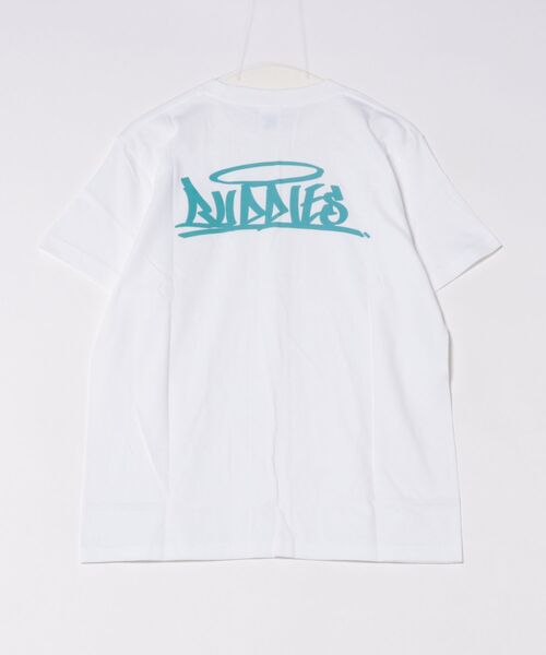 VIBGYOR(ヴィブジョー)の「BUDDIES OG Logo T-SHIRT(BDS)(Tシャツ/カットソー・メンズ・ホワイト/ブラック/ターコイズブルー・X-LARGE/LARGE/MEDIUM)」の14枚目の写真