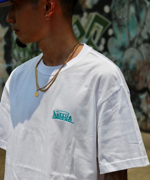 VIBGYOR(ヴィブジョー)の「BUDDIES OG Logo T-SHIRT(BDS)(Tシャツ/カットソー・メンズ・ホワイト/ブラック/ターコイズブルー・X-LARGE/LARGE/MEDIUM)」の9枚目の写真