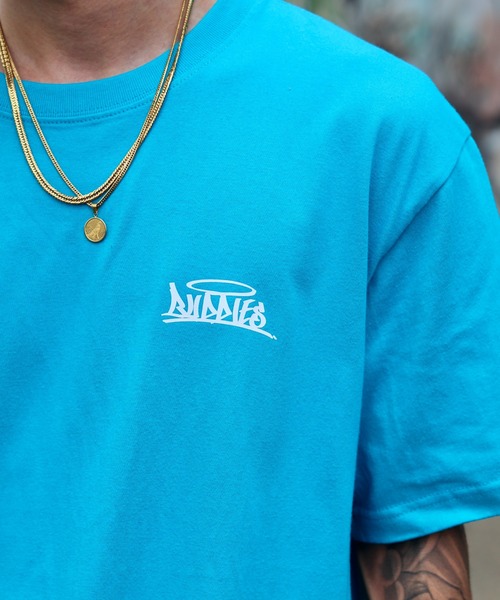 VIBGYOR(ヴィブジョー)の「BUDDIES OG Logo T-SHIRT(BDS)(Tシャツ/カットソー・メンズ・ホワイト/ブラック/ターコイズブルー・X-LARGE/LARGE/MEDIUM)」の13枚目の写真